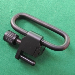 High End Stainless Steel 1.25inch QD Rifle Swivels in Black Finish