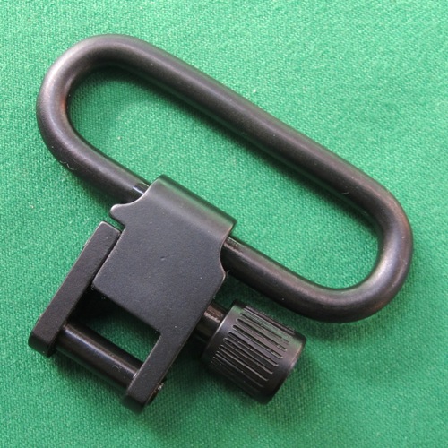 High End Stainless Steel 1.25inch QD Rifle Swivels in Black Finish