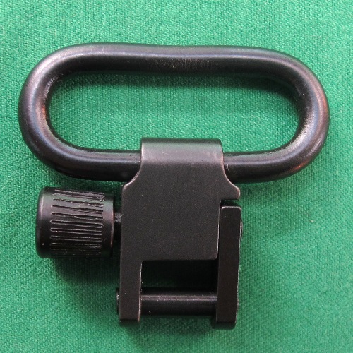 1inch High End Stainless Steel QD Rifle Swivels in Black Finish