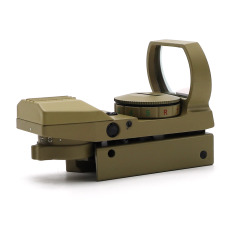 Holographic Reflex Red Green Dot Sight Scope with 4 Type Reticle For 20mm Rails