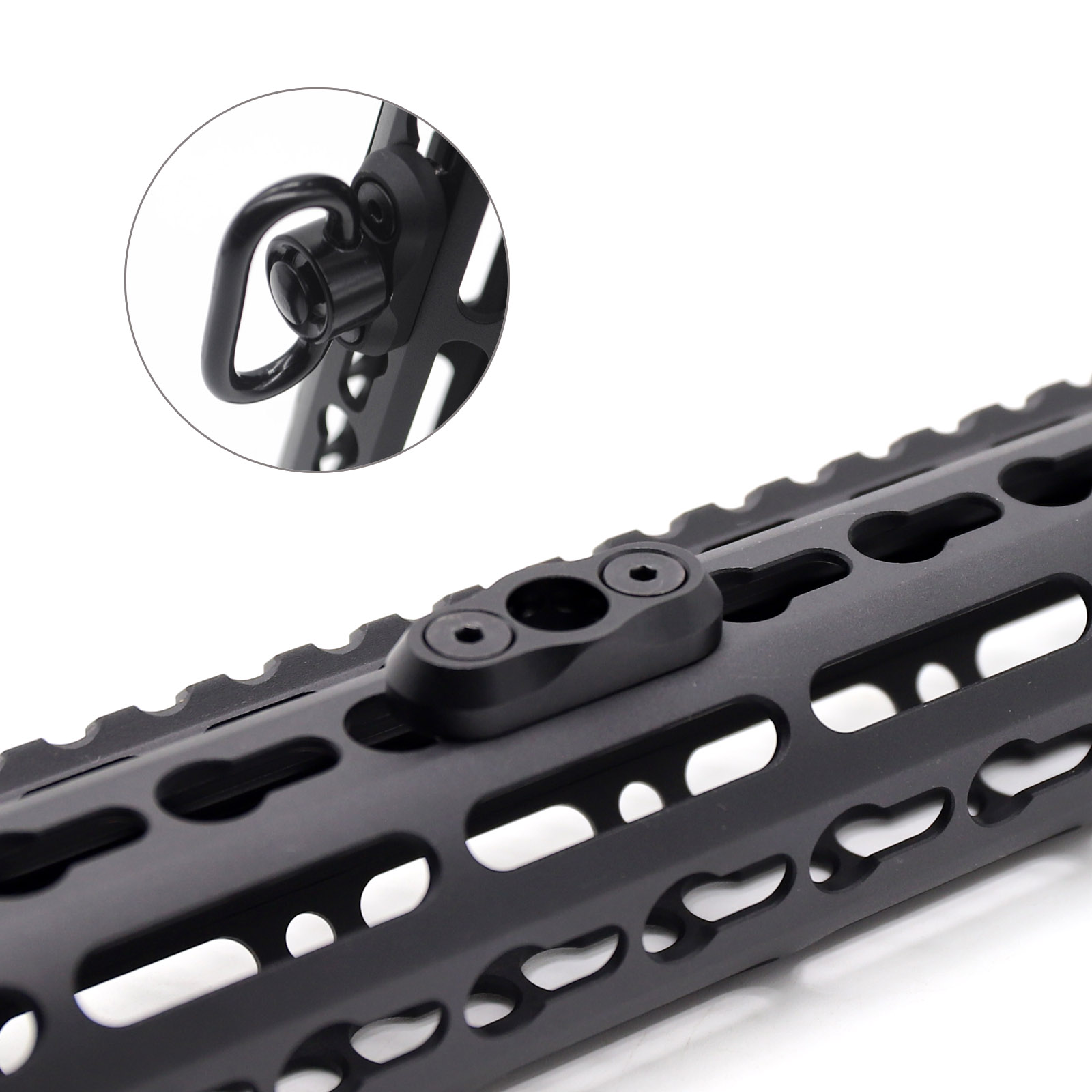 Economic Keymod Rail Handguard Sling base mount adapter