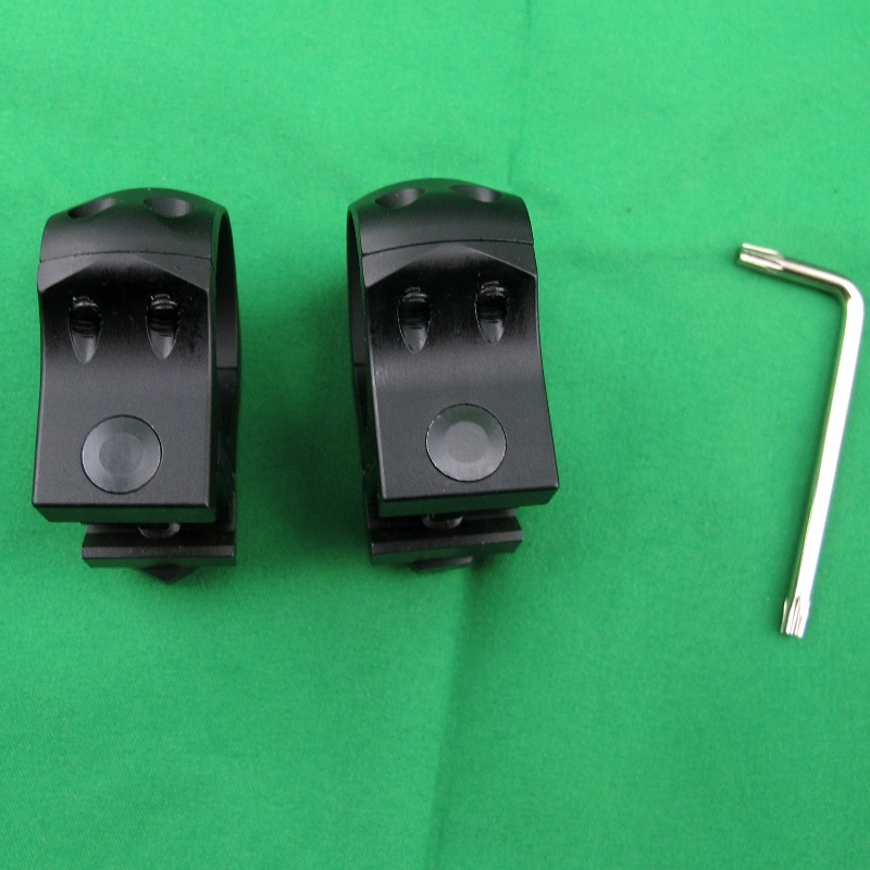 Low Profile 30mm diameter 7075-T6 Aircraft Aluminium Alloy Made Scope Ring