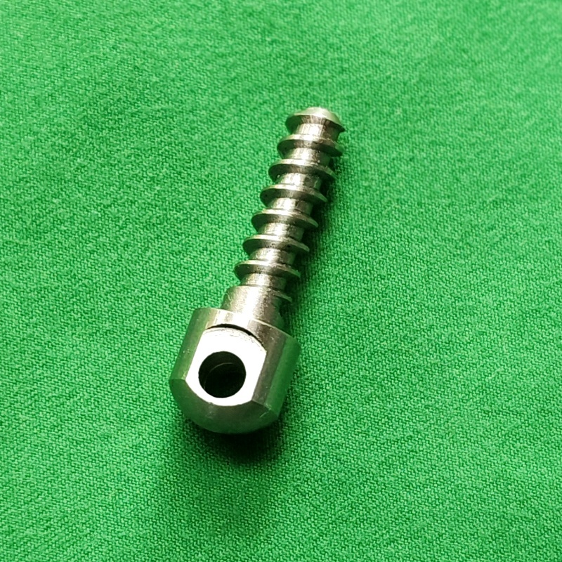 115 Long Woodscrew Nickel Color