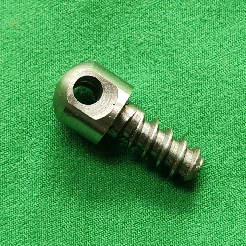 115 Short Woodscrew Nickel Color