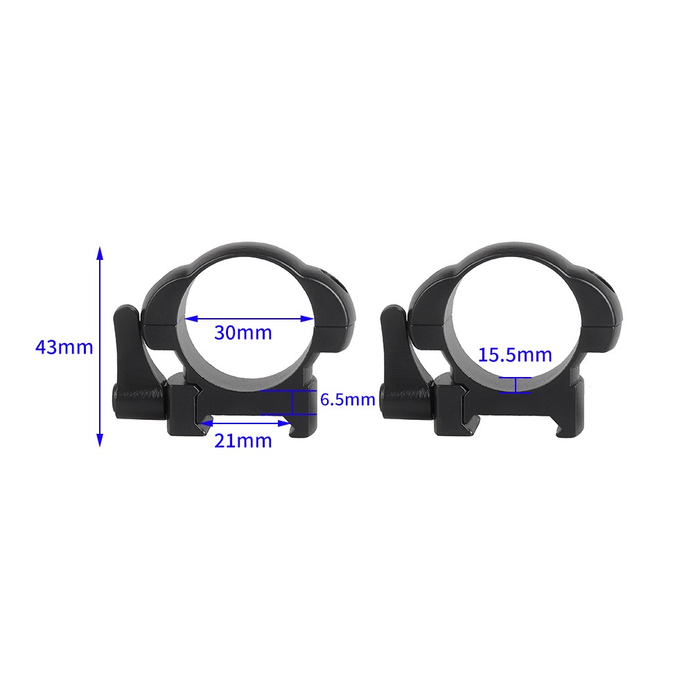 Steel Made Scope Rings Scope Mounts
