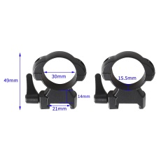 Steel Made Scope Rings Scope Mounts