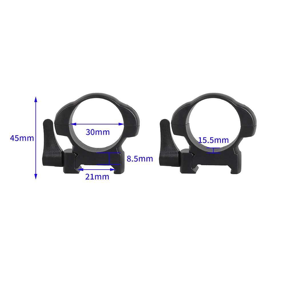 Steel Made Scope Rings Scope Mounts
