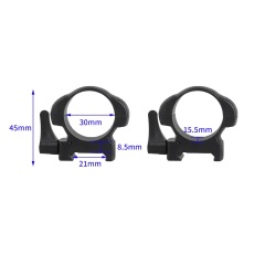 Steel Made Scope Rings Scope Mounts
