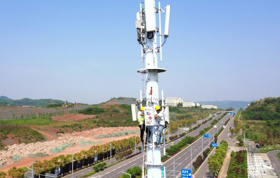 China adds 580,000 5G base stations this year