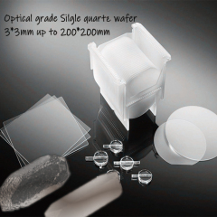 Optical grade single quartz wafer