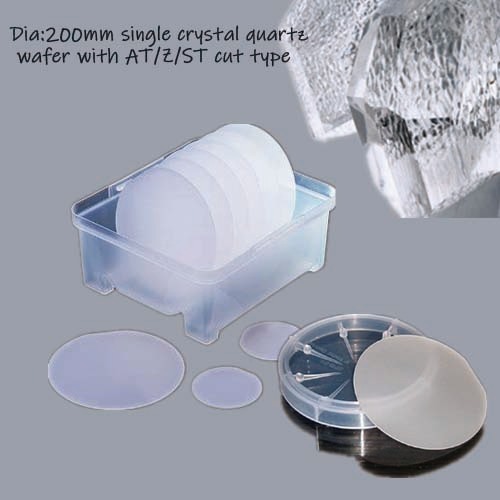 SAW grade Single Quartz Wafer