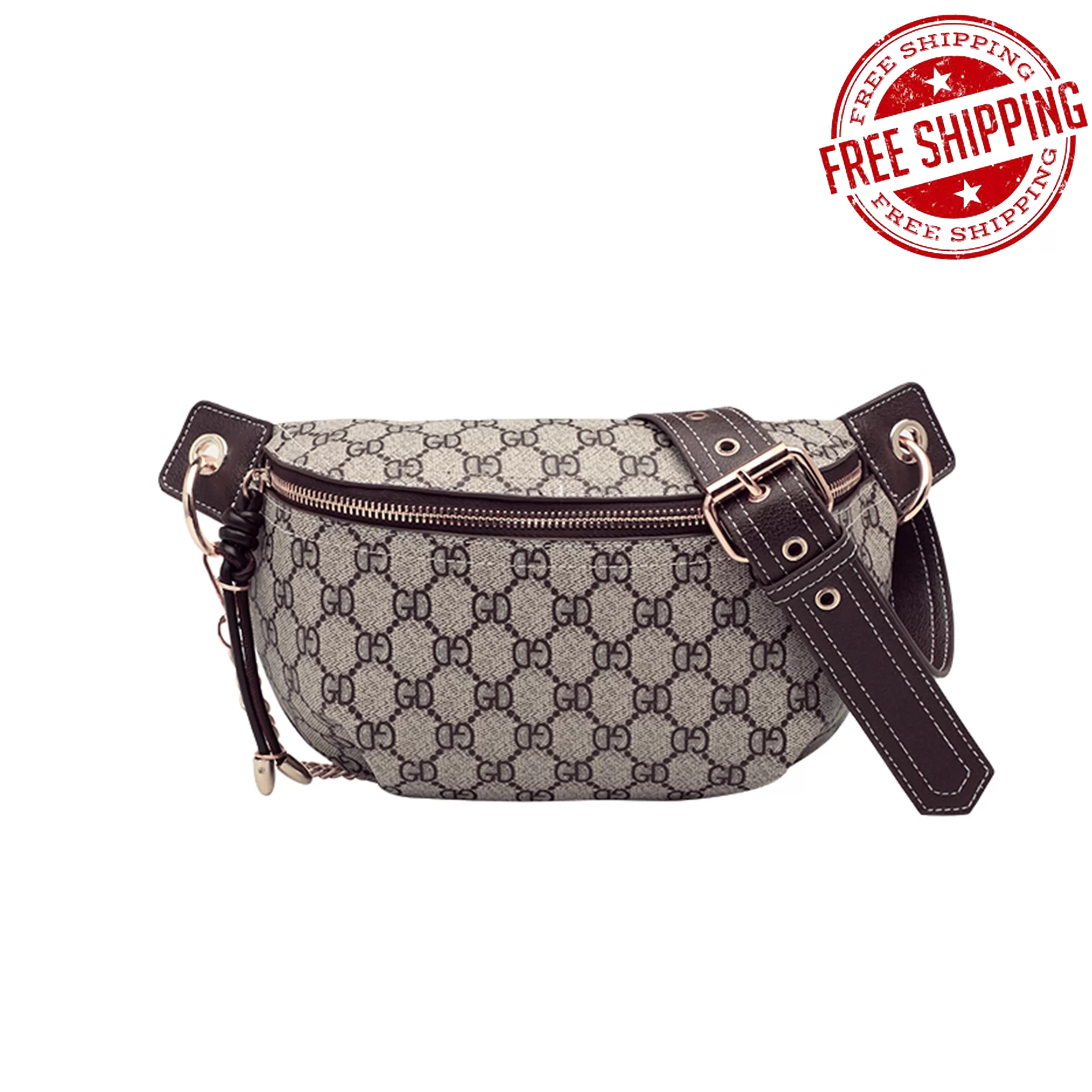 Dominivv Handbag-Leather bag - messenger bag-Waist pack