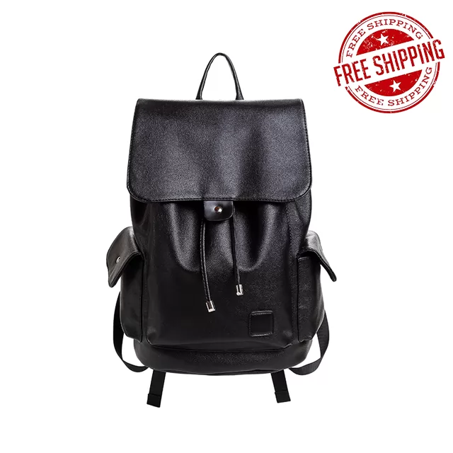 Dominivv Handbag-Back Pack/Shoulder Bags-Pure Black