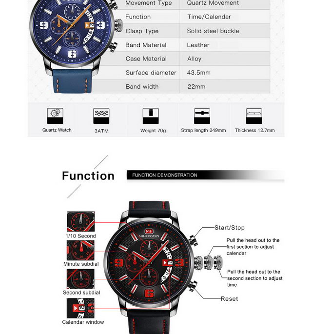 MINIFOCUS wholesale Adimax Quartz Watch Price asiawatches