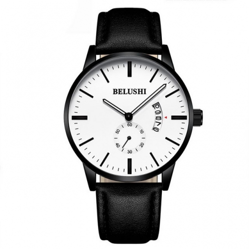 BELUSHI 2021 multifunctional steel watch round quartz watch wholesale