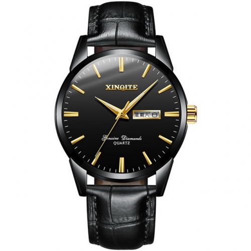 XINQITE  Automatic quartz double calendar waterproof luminous men's watch