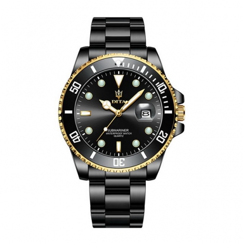 DITA Classic Switzerland Luminous Waterproof Quartz Men's Watch