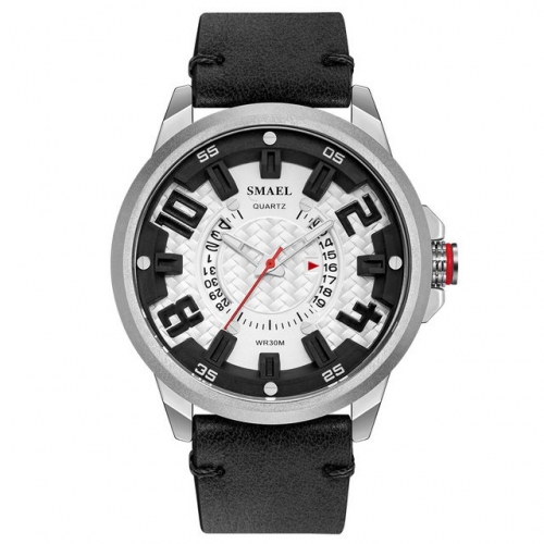 SMAEL Multi - functional quartz waterproof watch with calendar Luminous man belt