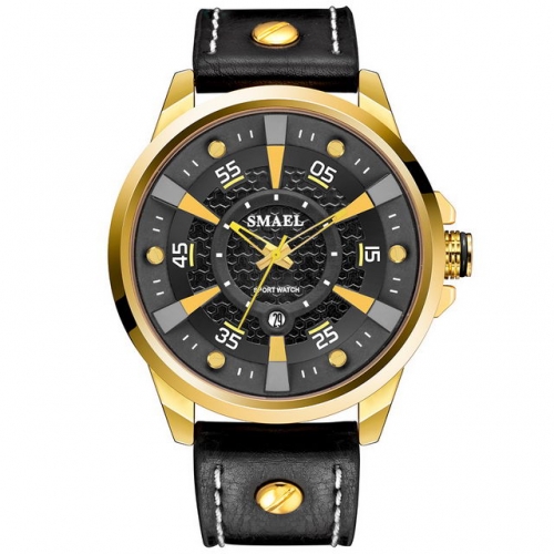 SMAEL New Multifunction Luminous Waterproof Business Quartz Men's Watch