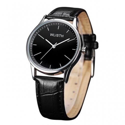 WLISTH classical simplicity three needles leisure student's watch