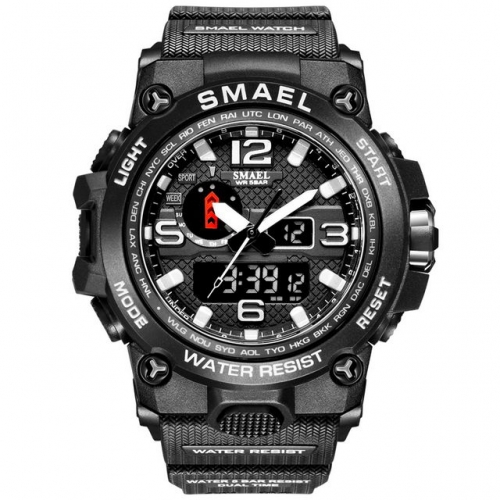 SMAEL Sports Multi - functional Electronic Watch men Waterproof