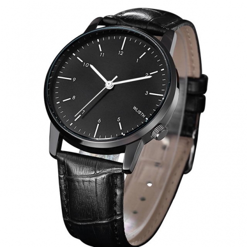 WLISTH hot sale Korean style leisure leather strip quartz watch