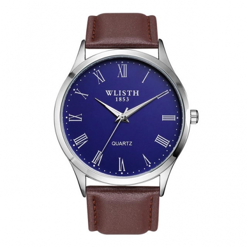 WLISTH simplicity classical three needles luminous business men's watch