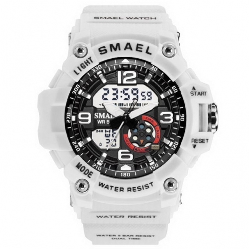 SMAEL lovers unisex outdoor luminous waterproof sport quartz electronic men's watch