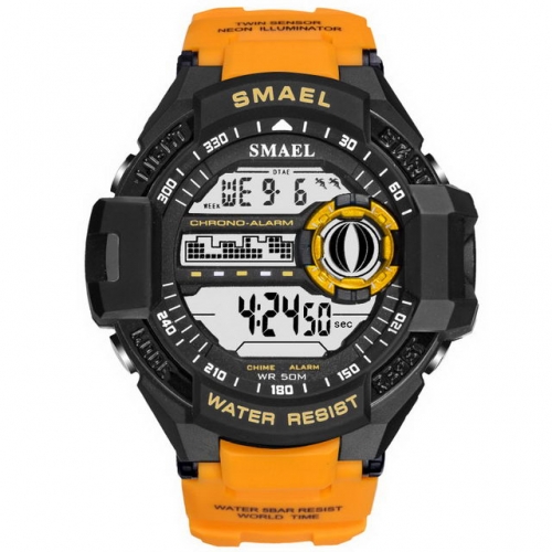 SMAEL popular outdoor sport waterproof multi-function electronic men's watch