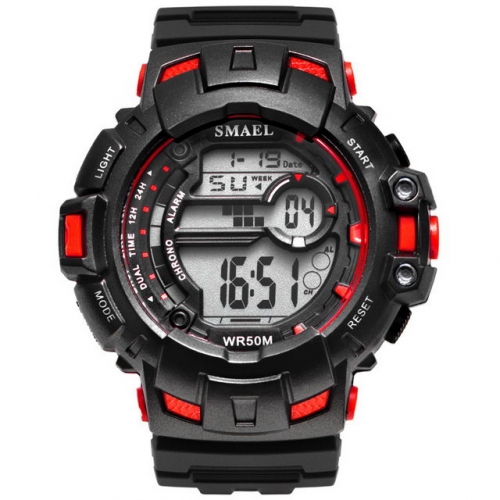 SMAEL popular student's outdoor luminous waterproof multi-function electronic men's watch