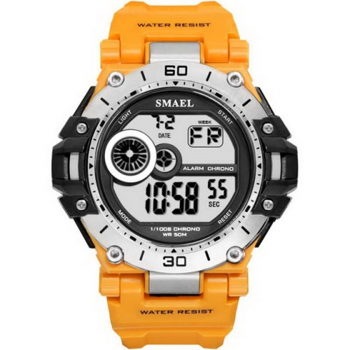 SMAEL leisure simplicity outdoor sport waterproof multi-function electronic men's watch