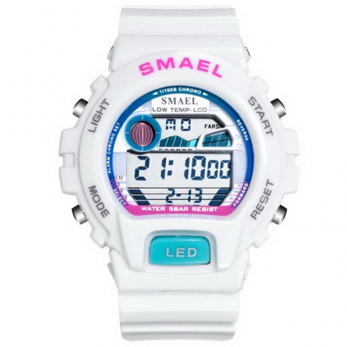 SMAEL leisure student popular unisex outdoor sport multi-function electronic men's watch