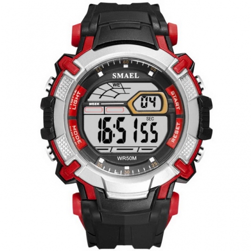 SMAEL popular student's unisex multi-function outdoor sport waterproof electronic men's watch