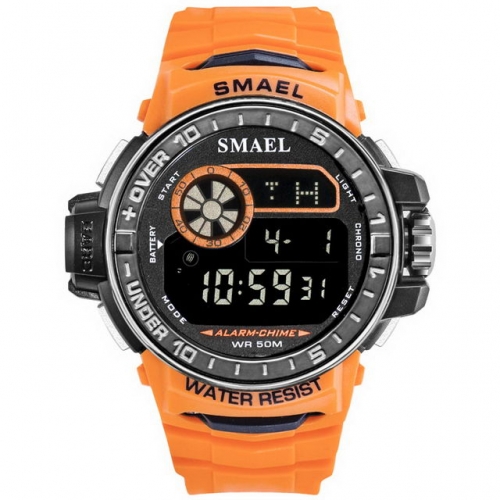SMAEL unisex student's multi-function outdoor sport luminous waterproof electronic men's watch