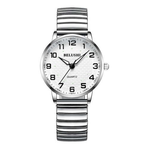 BELUSHI middle-aged lovers classical simplicity dial luminous waterproof quartz ladies watch