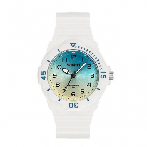 SANDA lovers ins style leisure multifunction outdoor sport waterproof quartz ladies watch