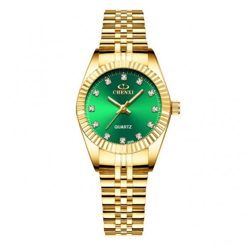 CHENXI Wholesale Ladies Waterproof Watch Business Watch Brand Watch Gold Couple Watch