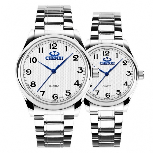 CHENXI Brand Stainless Steel Watch Wholesale Casual Couple Watch