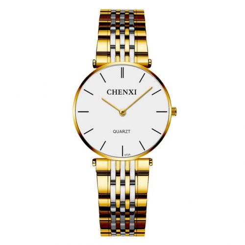 CHECNXI Cheap Ultra-Thin Watch Ladies Steel Watch Casual Waterproof Quartz Watch Fashion Trend Watch