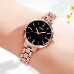 Rose gold-black