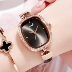 Rose gold-black