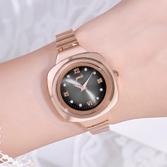 Rose gold-black