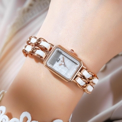 Rose gold-white