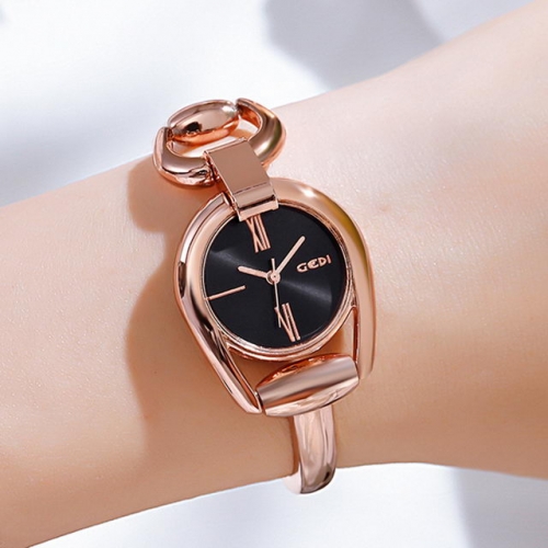 GEDI Exquisite Bracelet Simplicity Small Dial Roman Scale Elegant Waterproof Quartz Ladies Watch