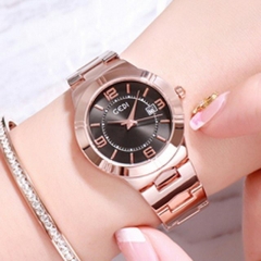 Rose gold-black