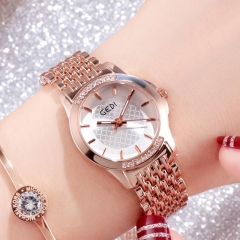 Rose gold-white