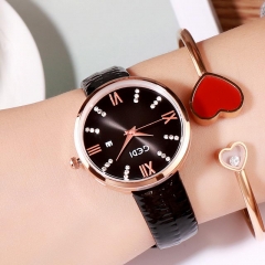 Rose gold-black