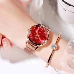 Rose gold-red
