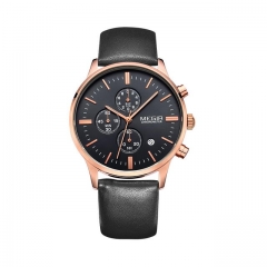 Rose gold-black