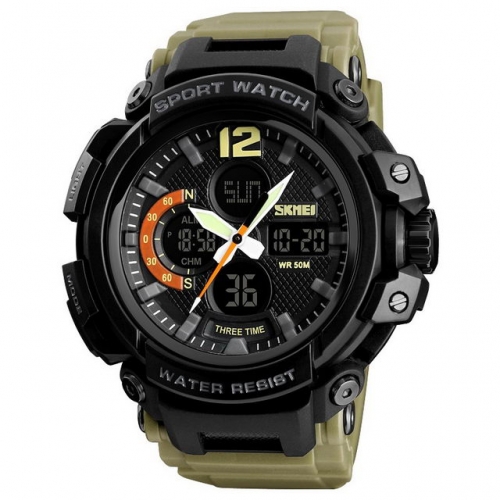 SKMEI Fashion Hot Sale Multi-function Student's Chronograph Luminous Waterproof Electronic Men's Watch